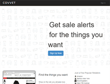 Tablet Screenshot of covvet.com